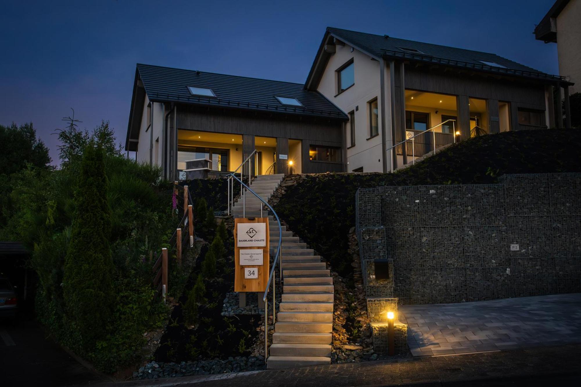 Sauerland Chalets - "Die Chalets Herzenssache" Winterberg Exteriör bild